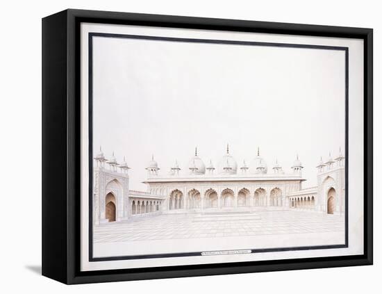 The Moti Musjid in the Fort of Agra, C. 1815-null-Framed Premier Image Canvas