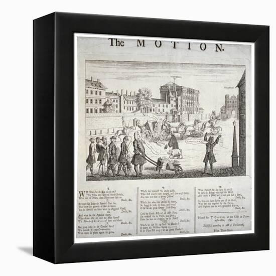 The Motion', 1741-Anon-Framed Premier Image Canvas