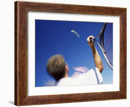 The Motion of Serving-null-Framed Photographic Print