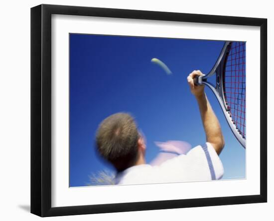 The Motion of Serving-null-Framed Photographic Print