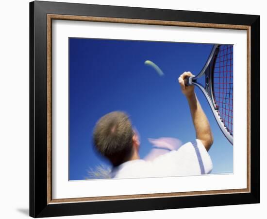 The Motion of Serving-null-Framed Photographic Print