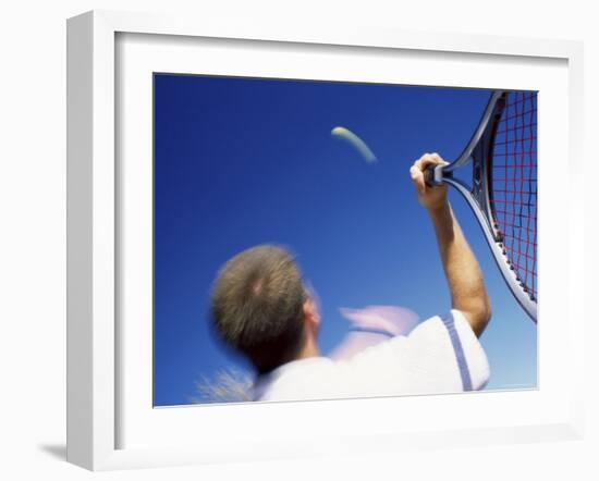 The Motion of Serving-null-Framed Photographic Print