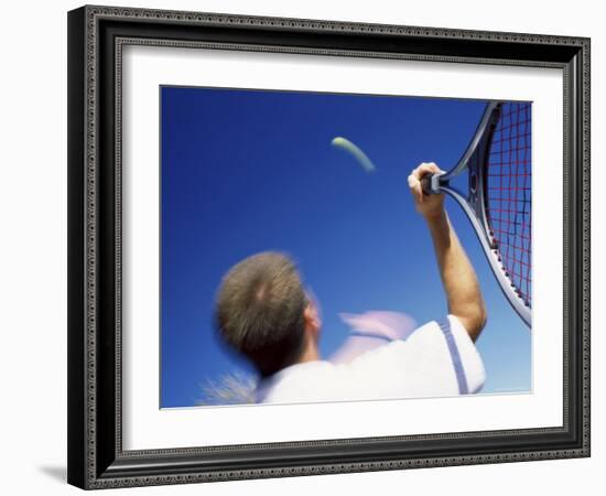 The Motion of Serving-null-Framed Photographic Print