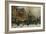 The Moulin Rouge, Paris-Eugene Galien-Laloue-Framed Giclee Print