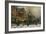 The Moulin Rouge, Paris-Eugene Galien-Laloue-Framed Giclee Print