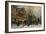 The Moulin Rouge, Paris-Eugene Galien-Laloue-Framed Giclee Print