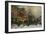 The Moulin Rouge, Paris-Eugene Galien-Laloue-Framed Giclee Print