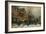 The Moulin Rouge, Paris-Eugene Galien-Laloue-Framed Giclee Print