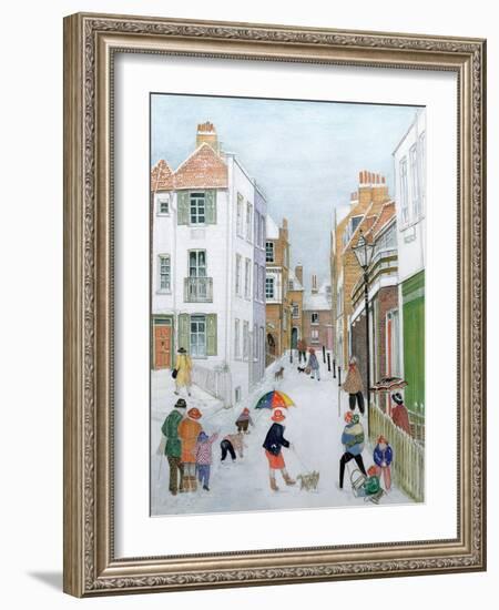 The Mount, Hampstead, 1990-Gillian Lawson-Framed Giclee Print