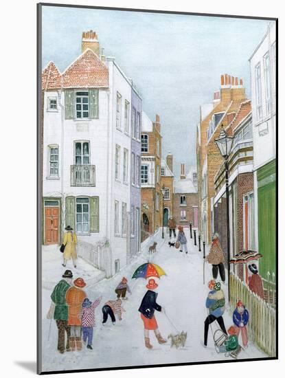 The Mount, Hampstead, 1990-Gillian Lawson-Mounted Giclee Print