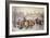 The Mount Vernon Yule Log-Jean Leon Gerome Ferris-Framed Giclee Print