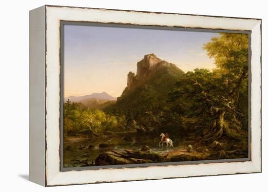 The Mountain Ford, 1846-Thomas Cole-Framed Premier Image Canvas