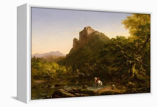 The Mountain Ford, 1846-Thomas Cole-Framed Premier Image Canvas