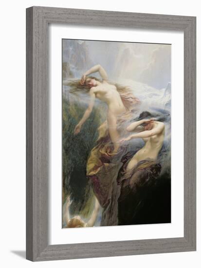 The Mountain Mists Or, Clyties of the Mist, 1912-Herbert James Draper-Framed Giclee Print