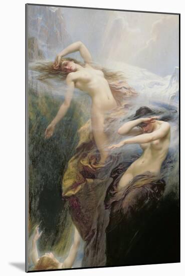 The Mountain Mists Or, Clyties of the Mist, 1912-Herbert James Draper-Mounted Giclee Print