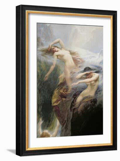 The Mountain Mists Or, Clyties of the Mist, 1912-Herbert James Draper-Framed Giclee Print