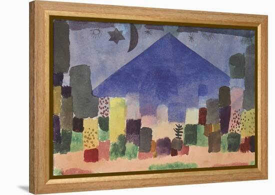 The Mountain Niesen, Egyptian Night-Paul Klee-Framed Premier Image Canvas