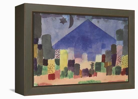 The Mountain Niesen, Egyptian Night-Paul Klee-Framed Premier Image Canvas