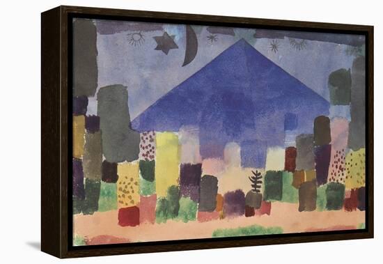 The Mountain Niesen, Egyptian Night-Paul Klee-Framed Premier Image Canvas