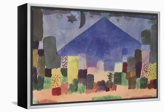 The Mountain Niesen, Egyptian Night-Paul Klee-Framed Premier Image Canvas