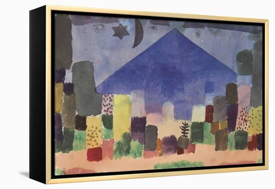 The Mountain Niesen, Egyptian Night-Paul Klee-Framed Premier Image Canvas