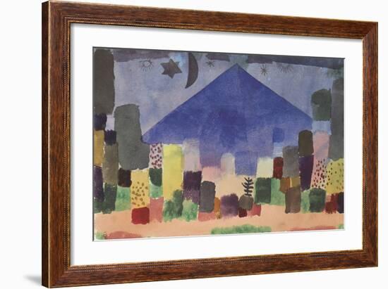 The Mountain Niesen, Egyptian Night-Paul Klee-Framed Giclee Print