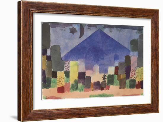 The Mountain Niesen, Egyptian Night-Paul Klee-Framed Giclee Print