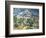 The Mountain Saint Victoire-Paul Cézanne-Framed Art Print