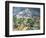 The Mountain Saint Victoire-Paul Cézanne-Framed Art Print