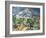 The Mountain Saint Victoire-Paul Cézanne-Framed Art Print