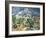 The Mountain Saint Victoire-Paul Cézanne-Framed Art Print