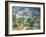 The Mountain Saint Victoire-Paul Cézanne-Framed Art Print