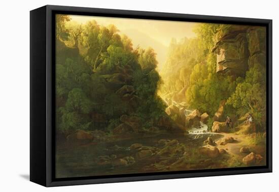 The Mountain Torrent, C.1820-30-Francis Danby-Framed Premier Image Canvas