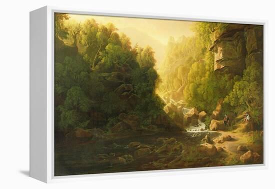 The Mountain Torrent, C.1820-30-Francis Danby-Framed Premier Image Canvas