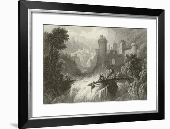 The Mountain Torrent-William Purser-Framed Giclee Print