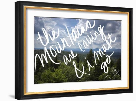 The Mountains are Calling-Kimberly Glover-Framed Giclee Print