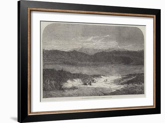 The Mountains of Thermopylae-Edward Lear-Framed Giclee Print