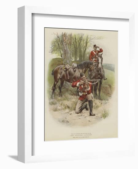 The Mounted Infantry-Frank Dadd-Framed Giclee Print