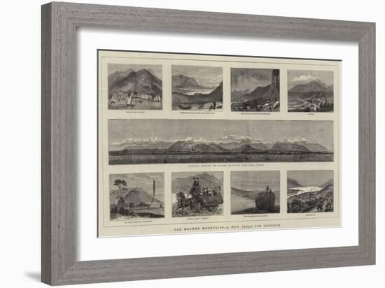 The Mourne Mountains, a New Field for Tourists-null-Framed Giclee Print