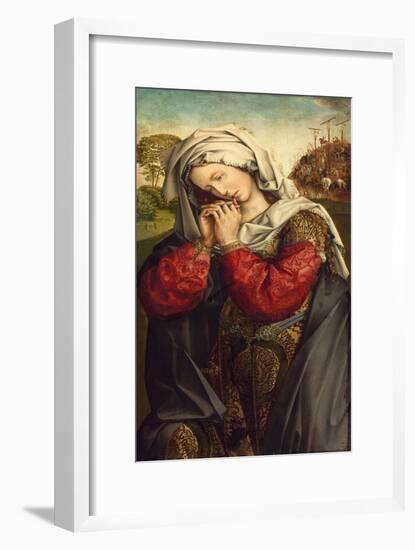 The Mourning Mary Magdalene, C. 1500-Colijn de Coter-Framed Giclee Print