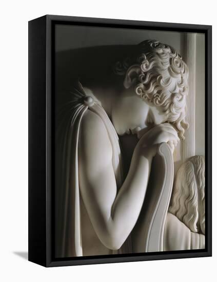 The Mourning of Countess De Haro-Antonio Canova-Framed Premier Image Canvas