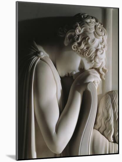 The Mourning of Countess De Haro-Antonio Canova-Mounted Giclee Print