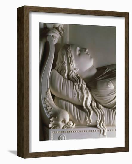 The Mourning of Countess De Haro-Antonio Canova-Framed Giclee Print