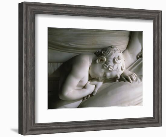 The Mourning of Countess De Haro-Antonio Canova-Framed Giclee Print