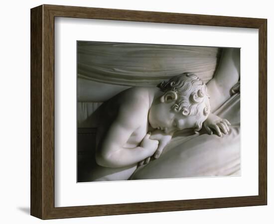 The Mourning of Countess De Haro-Antonio Canova-Framed Giclee Print