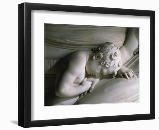 The Mourning of Countess De Haro-Antonio Canova-Framed Giclee Print