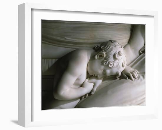 The Mourning of Countess De Haro-Antonio Canova-Framed Giclee Print