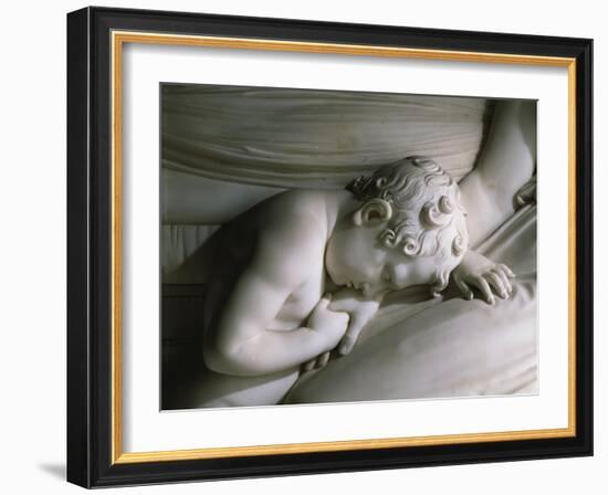 The Mourning of Countess De Haro-Antonio Canova-Framed Giclee Print