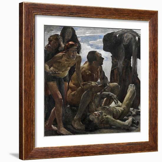 The Mourning-Lovis Corinth-Framed Giclee Print