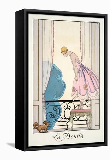 The Mouse, from 'Falbalas and Fanfreluches, Almanach des Modes Présentes, P-Georges Barbier-Framed Premier Image Canvas